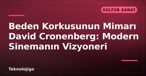 Beden Korkusunun Mimarı David Cronenberg: Modern Sinemanın Vizyoneri Beden Korkusunun Mimarı David Cronenberg: Modern Sinemanın Vizyoneri