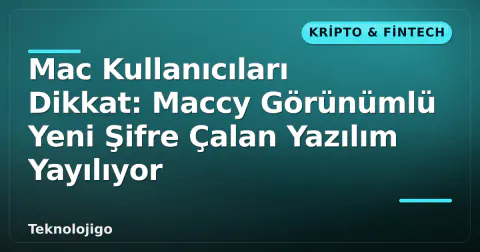 Mac Kullanıcıları Dikkat: Maccy Görünümlü Yeni Şifre Çalan Yazılım Yayılıyor