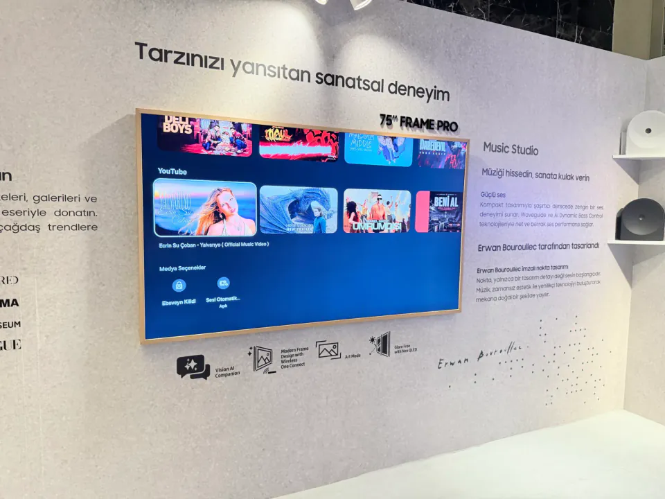 Samsung 2026 AI TV Serisi Türkiye'de: Vision AI Teknolojisi Geldi görseli