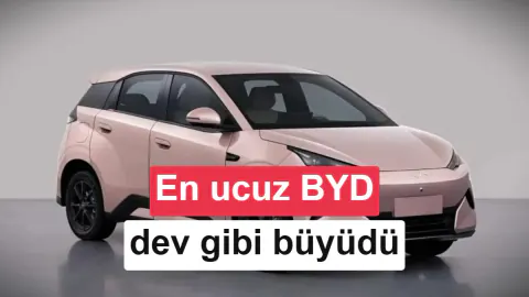 Yeni BYD Seagull'dan Güçlü Dönüşüm: 127 Beygirlik Motor ve Tasarım Detayları