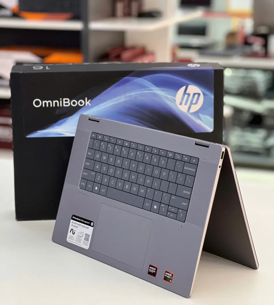 HP OmniBook X Flip 14: AMD Zen 5 Mimarisiyle Hibrit Çalışma Dönemi görseli