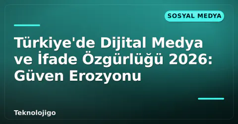 Türkiye'de Dijital Medya ve İfade Özgürlüğü 2026: Güven Erozyonu