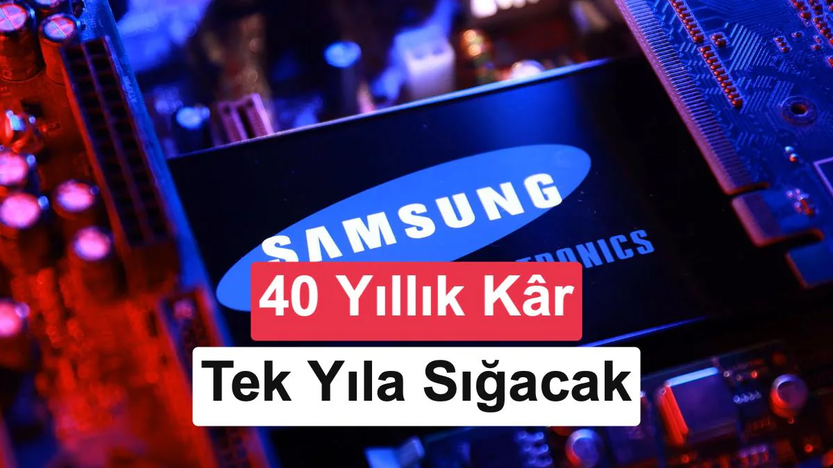 Samsung'dan Tarihi Rekor Beklentisi: 2026 Kârı 40 Yılı Geride Bırakabilir Samsung'dan Tarihi Rekor Beklentisi: 2026 Kârı 40 Yılı Geride Bırakabilir