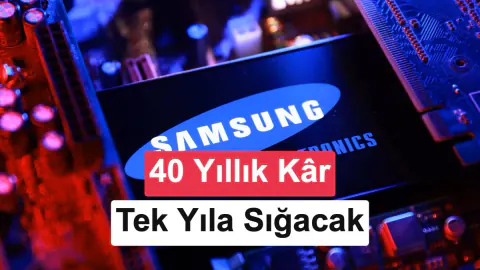 Samsung'dan Tarihi Rekor Beklentisi: 2026 Kârı 40 Yılı Geride Bırakabilir Samsung'dan Tarihi Rekor Beklentisi: 2026 Kârı 40 Yılı Geride Bırakabilir