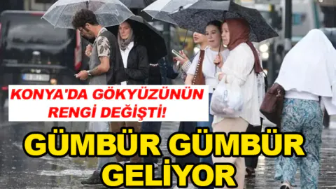 Konya'da Sağanak Alarmı: AKOM'dan Kritik Uyarı Geldi