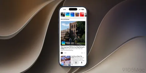 New York Times Uygulaması iPhone'da Liquid Glass Tasarıma Geçti