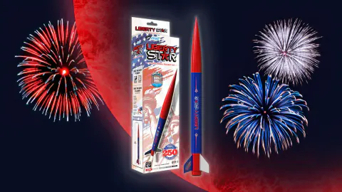 Amerika'nın 250. Yılına Özel: Estes Liberty Star Model Roket Tanıtıldı