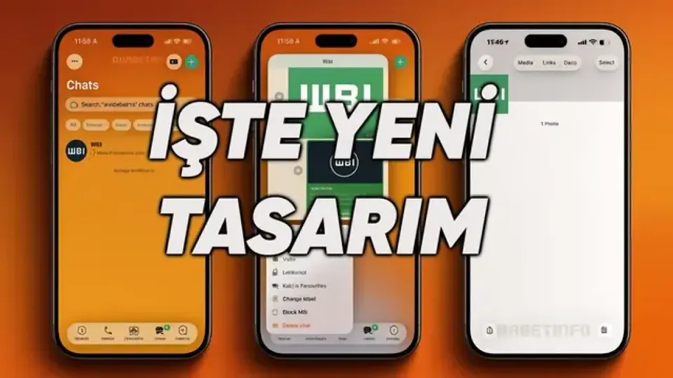 WhatsApp iPhone Arayüzünü Değiştiriyor: Yeni Gezinme Sistemi Testte görseli