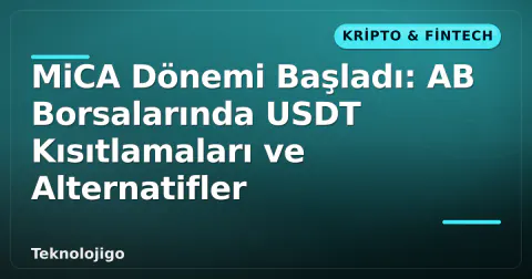 MiCA Dönemi Başladı: AB Borsalarında USDT Kısıtlamaları ve Alternatifler MiCA Dönemi Başladı: AB Borsalarında USDT Kısıtlamaları ve Alternatifler