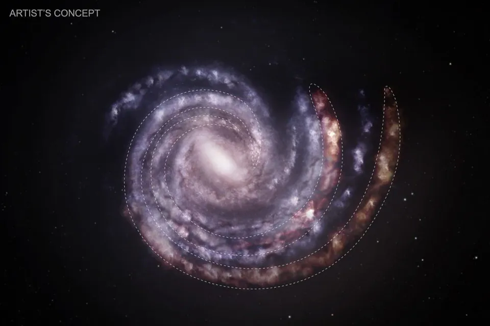 NASA'nın Chandra Teleskobu Samanyolu'nun Yapısını Yeniden Çiziyor görseli