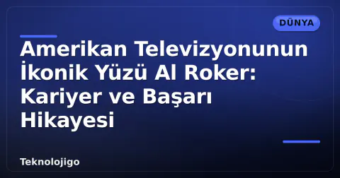 Amerikan Televizyonunun İkonik Yüzü Al Roker: Kariyer ve Başarı Hikayesi Amerikan Televizyonunun İkonik Yüzü Al Roker: Kariyer ve Başarı Hikayesi