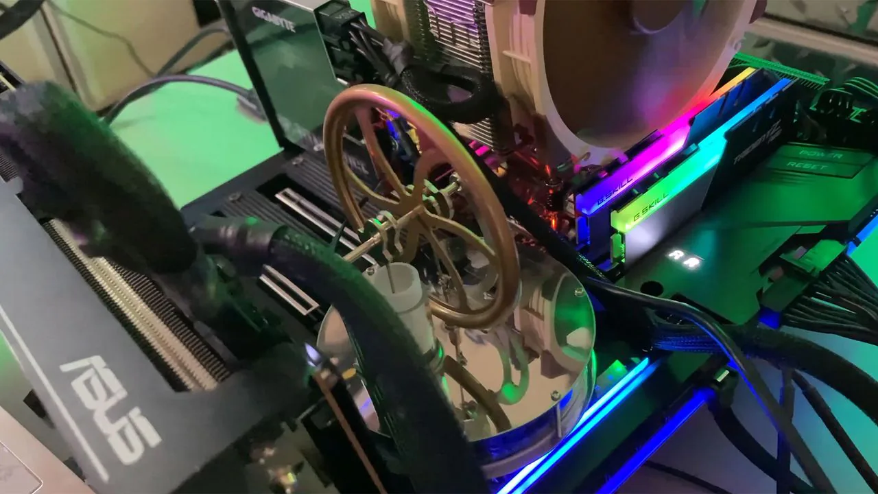 AMD Threadripper'da Sıradışı Yöntem: 19. Yüzyıl Teknolojisiyle Soğutma AMD Threadripper'da Sıradışı Yöntem: 19. Yüzyıl Teknolojisiyle Soğutma