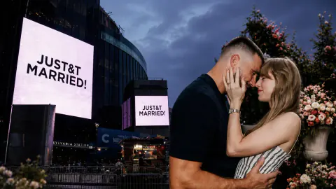Yüzyılın Düğünü: Taylor Swift ve Travis Kelce New York'ta Evlendi