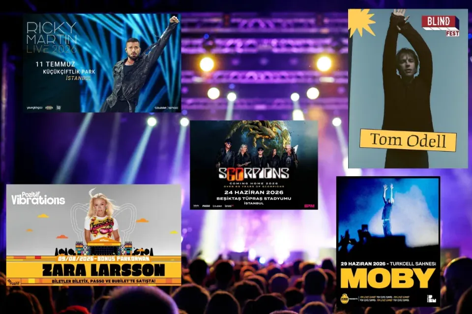 Türkiye'de Yaz Konserleri ve Festivaller: Küresel Turneler ve Yerel Yankılar görseli
