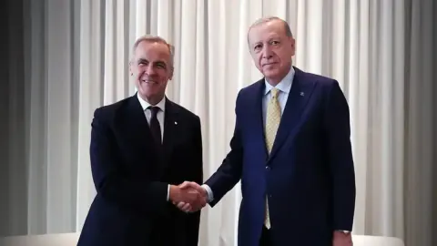 Cumhurbaşkanı Erdoğan ve Kanada Başbakanı Carney Görüştü